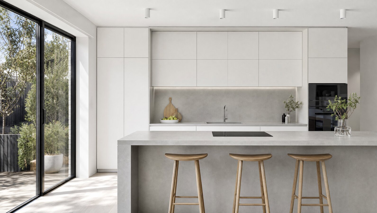 Minimalist modern kitchen